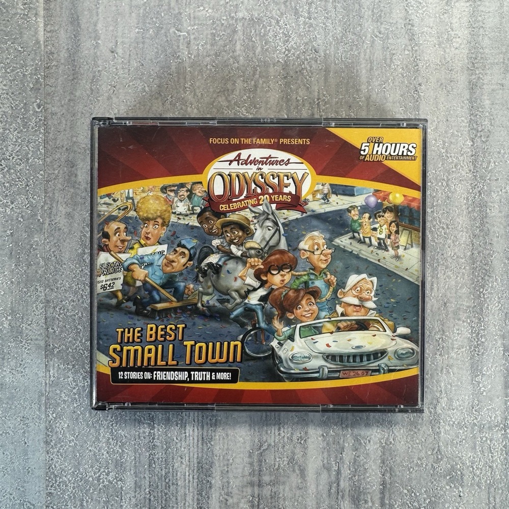 Adventures in Odyssey The Best Small Town Volume 50  4 Audio CDs
